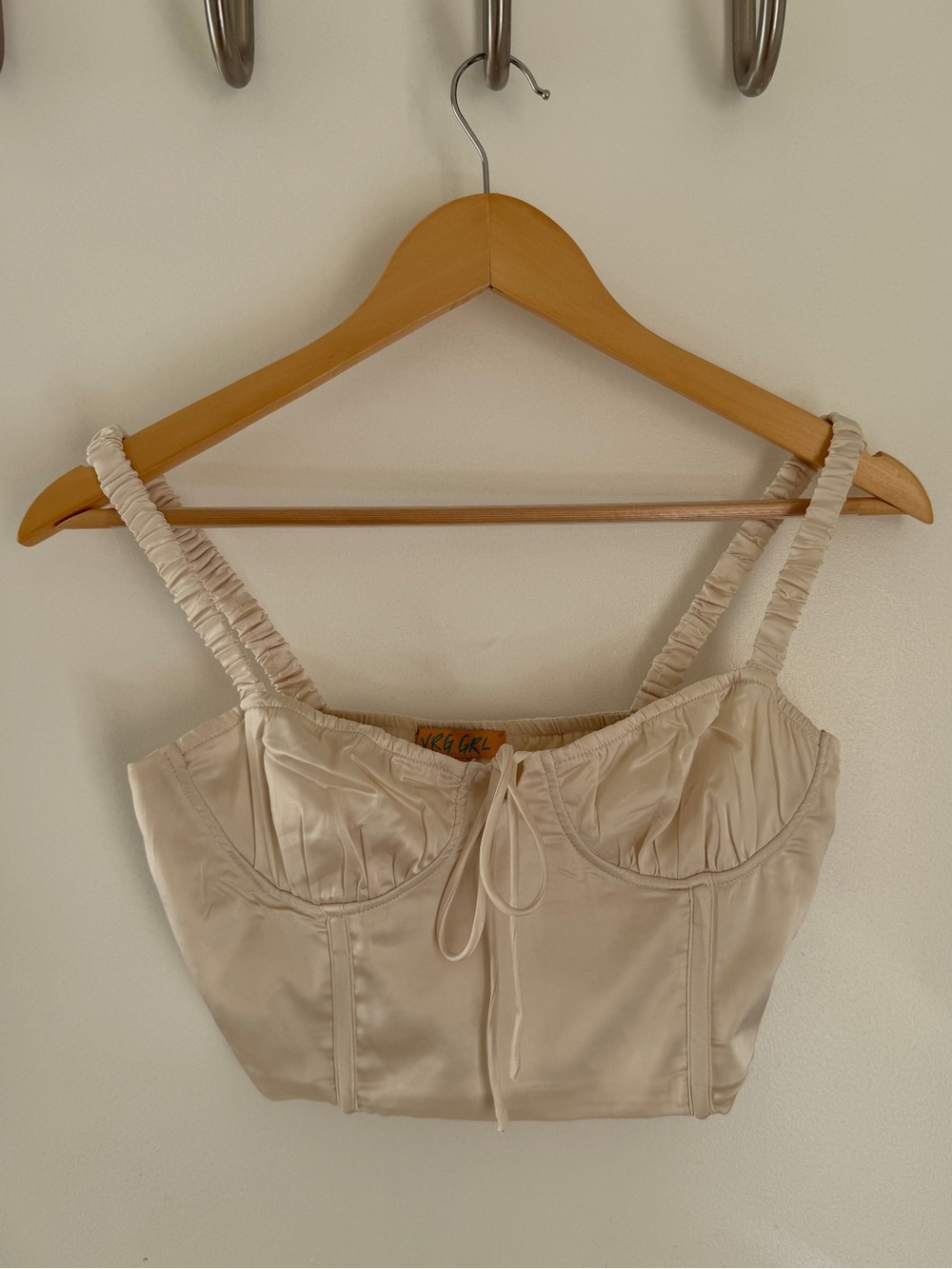 VRG GRL Unreal Silky Cami with corset boning